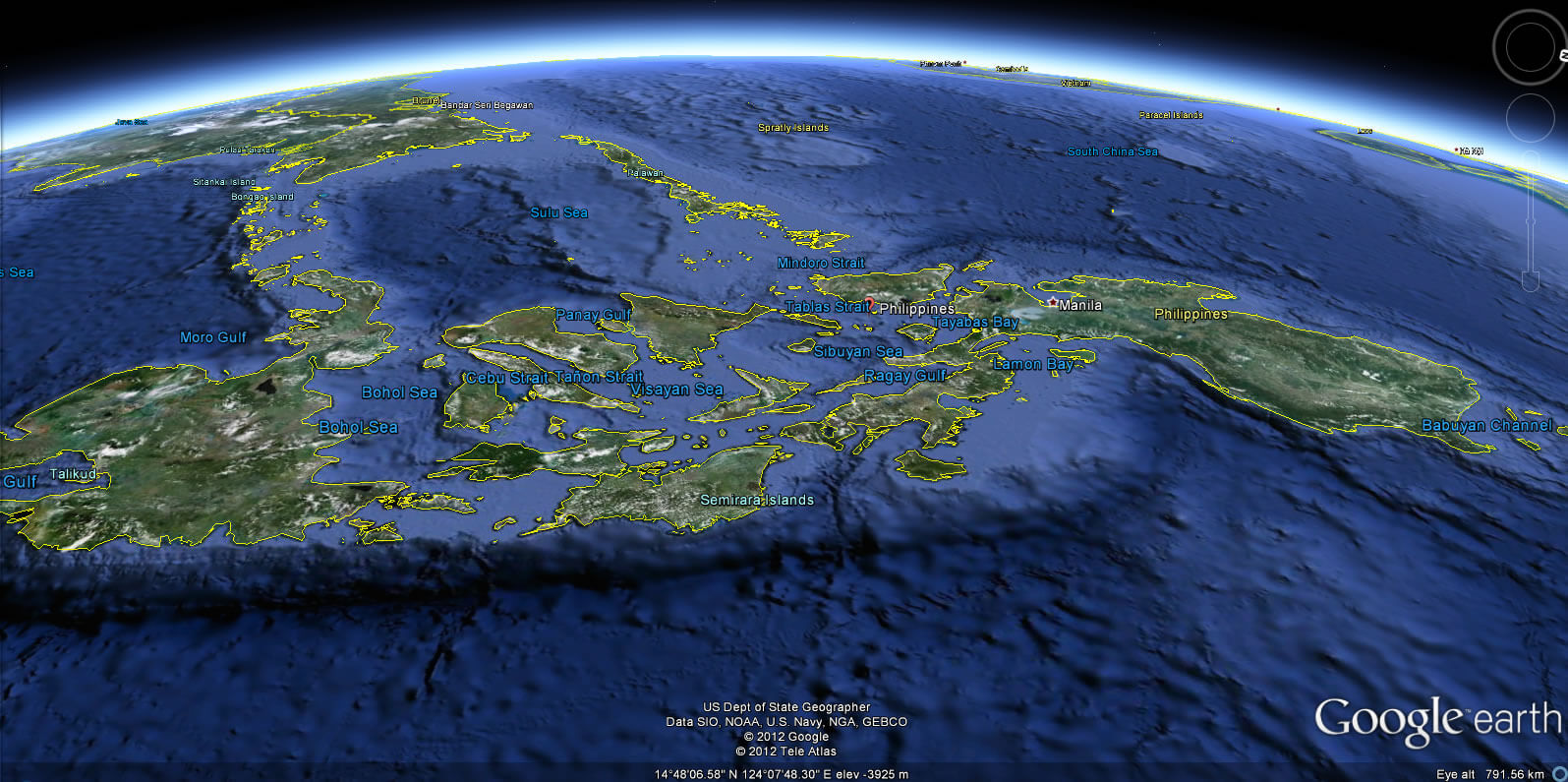 Google Earth Map Satellite Philippines - The Earth Images Revimage.Org